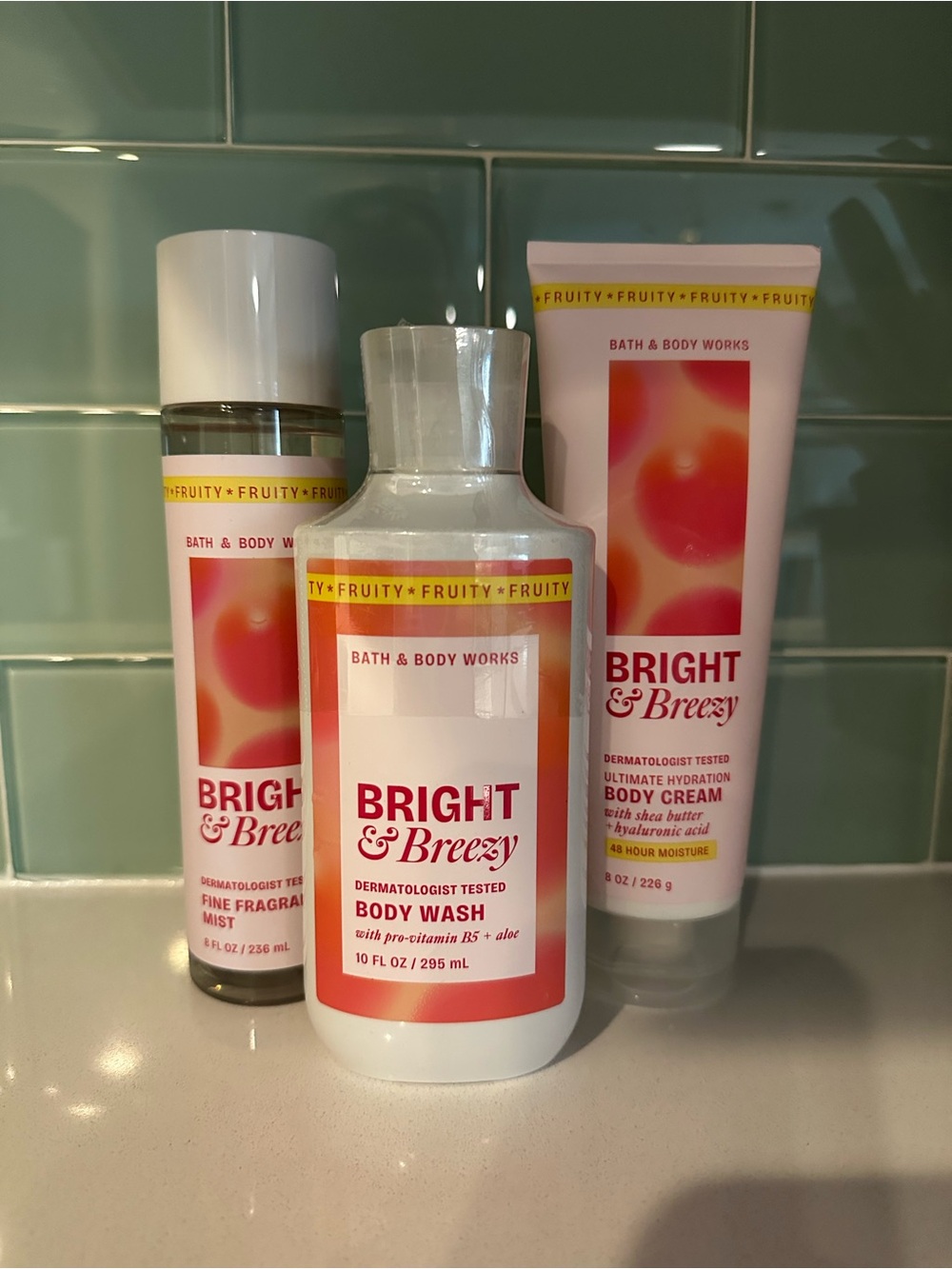 Bath & Body Works Bright & Breezy set